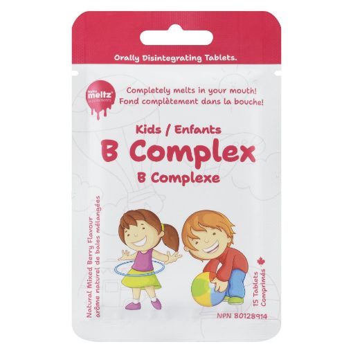 Picture of NUTRAMELTZ KIDS VITAMIN B-COMPLEX TABLET 180S
