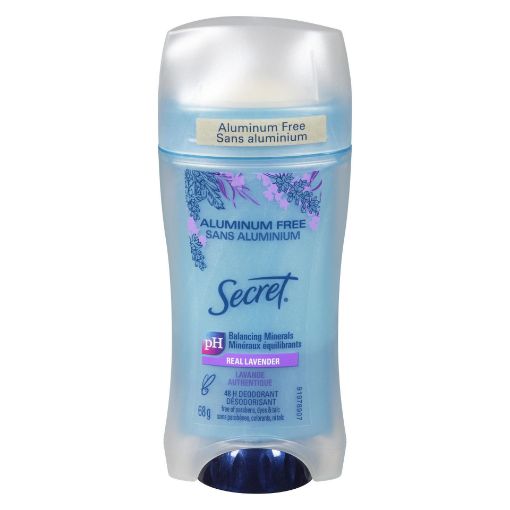 Picture of SECRET ALUMINUM FREE DEODORANT - LAVENDAR 68GR                             