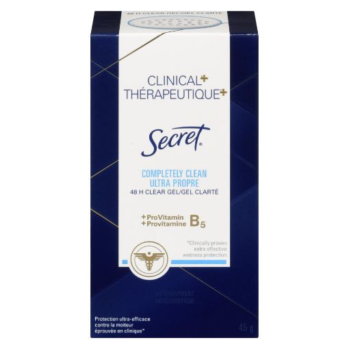 Picture of SECRET CLINICAL STRENGTH CLEAR GEL - COMPLETELY CLEAN 45GR                 