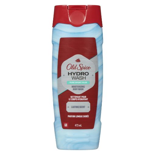 Picture of OLD SPICE HYDRO WASH BODY WASH - PURE SPORT PLUS 473ML                     