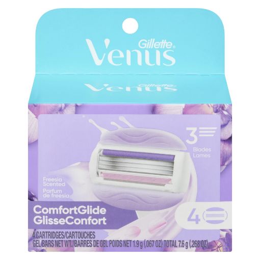 Picture of GILLETTE VENUS COMFORT GLIDE CARTRIDGE - FREESIA 4S                        