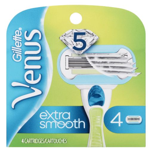 Picture of GILLETTE VENUS EXTRA SMOOTH SHAVE CARTRIDGE 4S                             