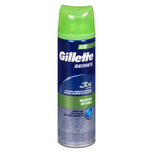 Picture of GILLETTE SERIES SHAVE GEL - SOOTHING SENSITIVE 198GR