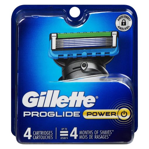 Picture of GILLETTE FUSION 5 PROGLIDE POWER REFILL 4S                                 