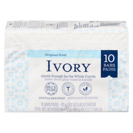 Picture of IVORY BAR SOAP 10X90GR                                                     