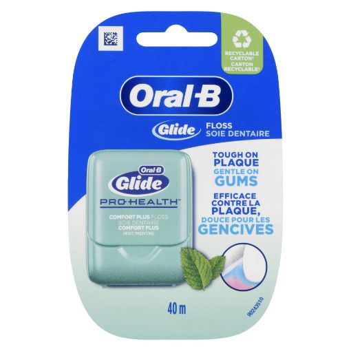 Picture of ORAL-B GLIDE PRO-HEALTH COMFORT PLUS FLOSS - MINT 40M                      