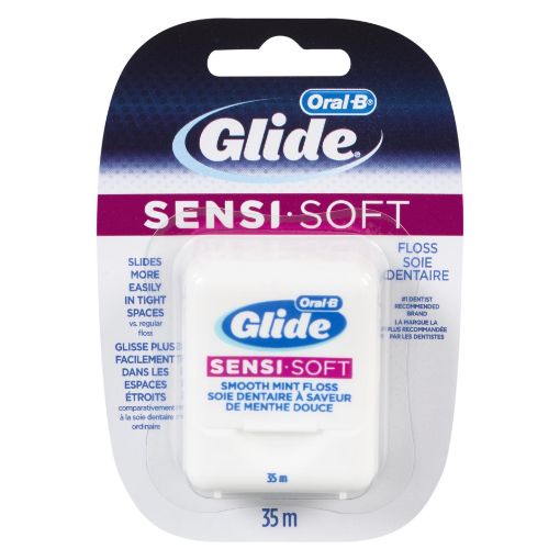 Picture of ORAL-B GLIDE SENSI SOFT FLOSS - SMOOTH MINT 35M                            