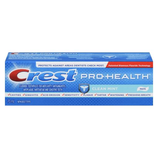 Picture of CREST PRO-HEALTH TOOTHPASTE - CLEAN MINT 70ML                              