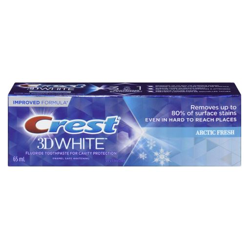 Picture of CREST 3DWHITE TOOTHPASTE ARCTIC FRESH 65ML                                 