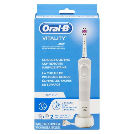 Picture of ORAL-B VITALITY TOOTHBRUSH - RECHARGABLE - PRO WHITE                       