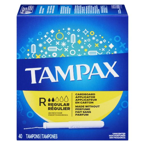 Picture of TAMPAX TAMPONS - REGULAR 40S