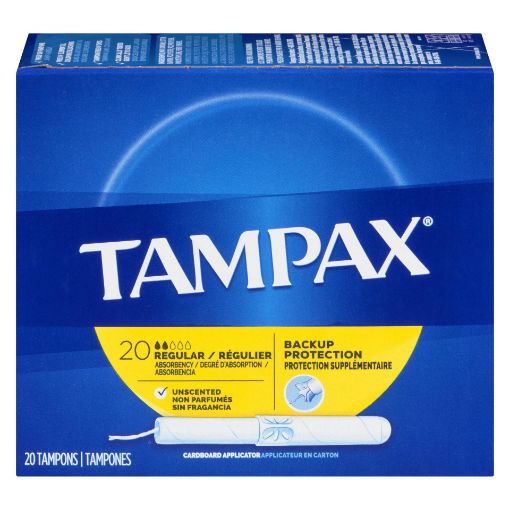 Picture of TAMPAX TAMPONS - REGULAR 20S
