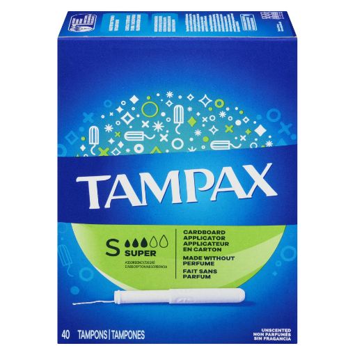 Picture of TAMPAX TAMPONS - SUPER 40S                                                 