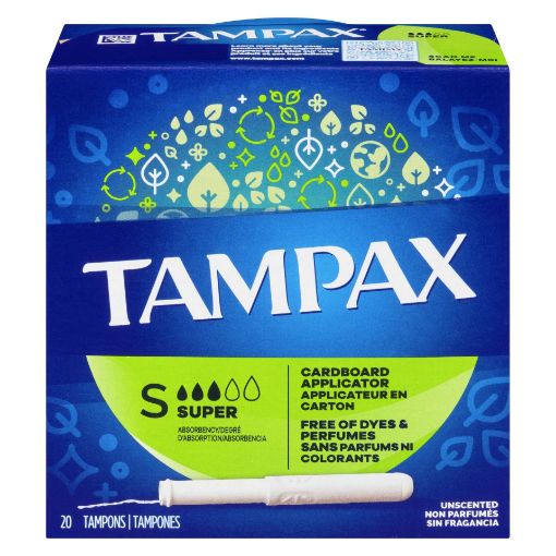 Picture of TAMPAX TAMPONS - SUPER 20S