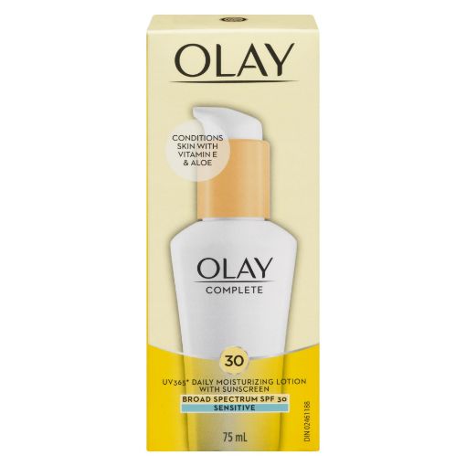 Picture of OLAY COMPLETE DEFENSE MOISTURIZER - SPF30 - SENSITIVE SKIN 75ML            