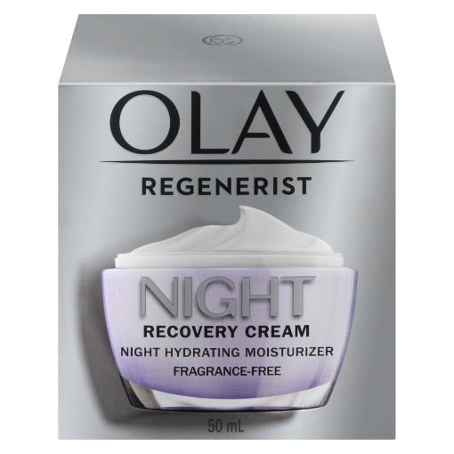 Picture of OLAY REGENERIST NIGHT RECOVERY CREAM FRAGRANCE FREE 50ML                   