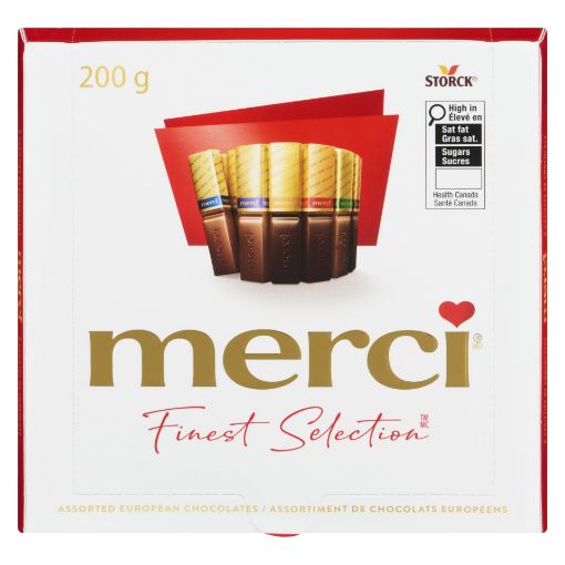 Picture of MERCI CHOCOLATE - ASSORTED 200GR                                           
