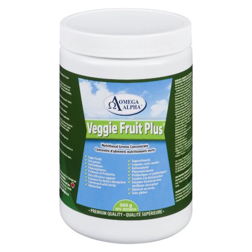Picture of OMEGA ALPHA VEGGIE FRUIT PLUS 360GR