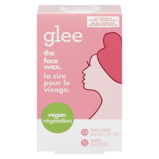 Picture of GLEE FACE WAX STRIPS 24S