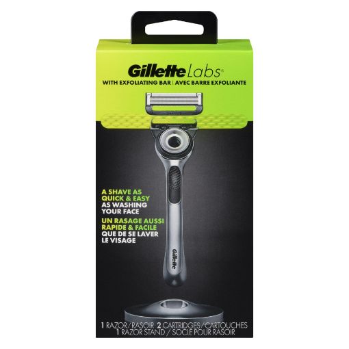 Picture of GILLETTE LABS EXFOLIATING RAZOR CHROME  2UP 1S