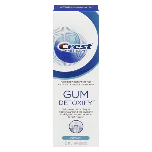 Picture of CREST PRO-HEALTH GUM DETOXIFY TOOTHPASTE - DEEP CLEAN 63ML
