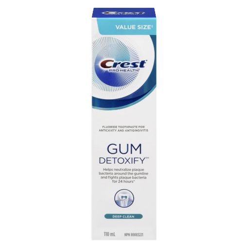 Picture of CREST PRO-HEALTH GUM DETOXIFY TOOTHPASTE - DEEP CLEAN 110ML
