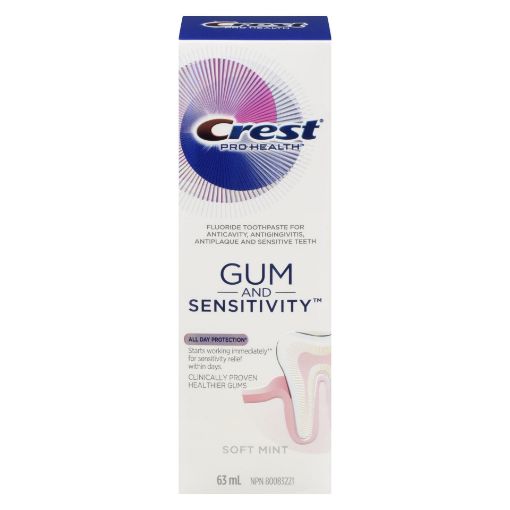 Picture of CREST PRO-HEALTH GUM and SENSITIVITY TOOTHPASTE - ALL DAY PROTECTION 63ML