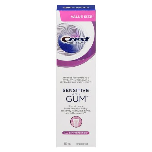Picture of CREST PRO-HEALTH GUM and SENSITIVITY TOOTHPASTE - ALL DAY PROTECTION 110ML