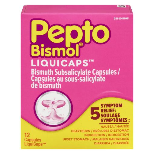 Picture of PEPTO BISMOL LIQUICAPS 12S