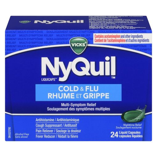 Picture of VICKS NYQUIL COLD and FLU 24S