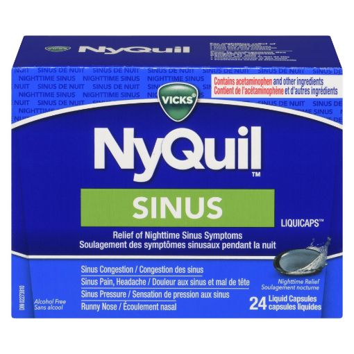 Picture of NYQUIL LIQUID CAPSULES -  SINUS 24S