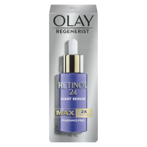 Picture of OLAY  REGENERIST RETINOL24 MAX 2X PEPTIDES NIGHT SOOTHING SERUM 40ML