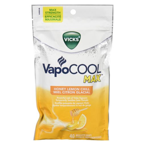 Picture of VICKS VAPOCOOL SEVERE DROPS HONEY 40S