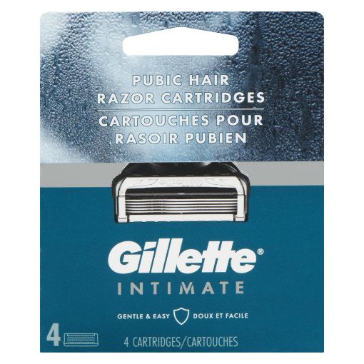 Picture of GILLETTE INTIMATE CARTRIDGES 4S