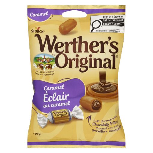 Picture of WERTHERS ORIGINAL - SOFT ECLAIR CARAMEL 116GR