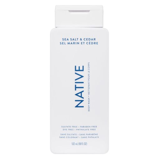 Picture of NATIVE BODY WASH - SEA SALT and CEDAR 532ML