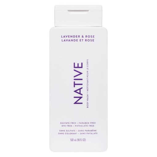 Picture of NATIVE BODY WASH - LAVENDER and ROSE 532ML