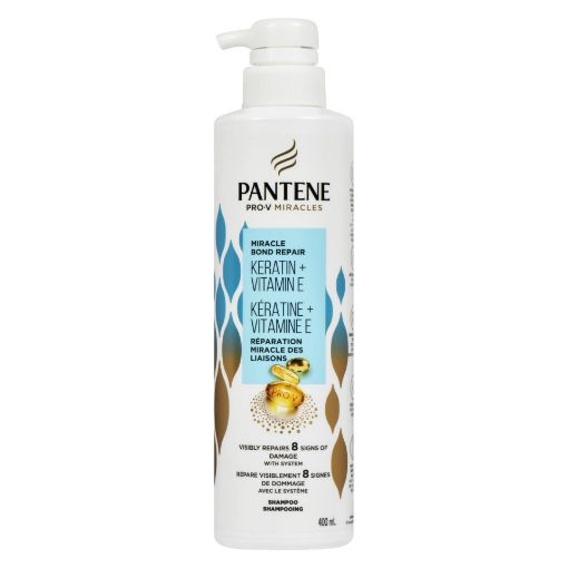 Picture of PANTENE MIRACLE REPAIR KERATIN and VITAMIN E SHAMPOO 400ML