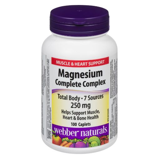 Picture of WEBBER NATURALS MAGNESIUM COMPLETE COMPLEX CAPLETS 100S