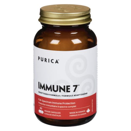 Picture of PURICA IMMUNE 7 MICRONIZED MUSHROOMS - POWERFUL IMMUNE SUPPORT CAPS 60S