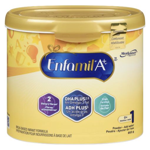 Picture of ENFAMIL A+ INFANT FORMULA -  TUB 663G                            