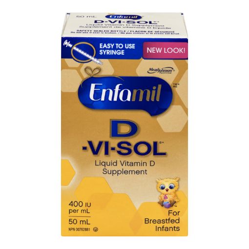Picture of D-VI-SOL LIQUID VITAMIN D DROPS PEDIATRIC 50ML                         