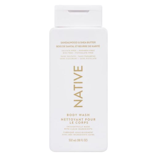 Picture of NATIVE BODY WASH - SANDALWOOD and SHEA BUTTER 532ML