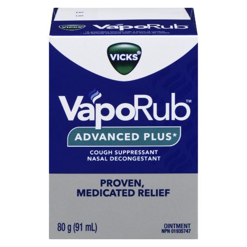 Picture of VICKS VAPORUB ADVANCED PLUS 80GR