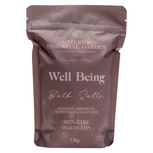Picture of NATURES ESSENTIAL GARDEN BATH SALT - WELL BEING 1000GR                     