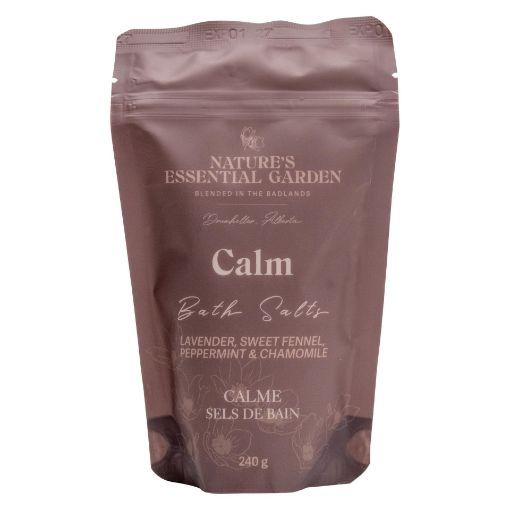 Picture of NATURES ESSENTIAL GARDEN BATH SALT - CALM 240GR                            