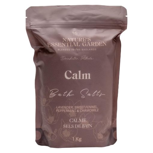 Picture of NATURES ESSENTIAL GARDEN BATH SALT - CALM 1000GR                           