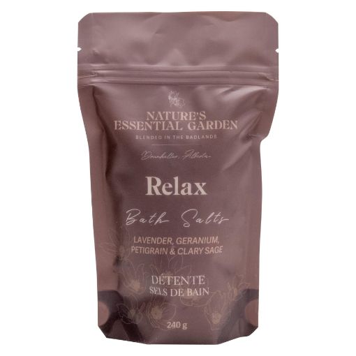 Picture of NATURES ESSENTIAL GARDEN BATH SALT - RELAX 240GR                           