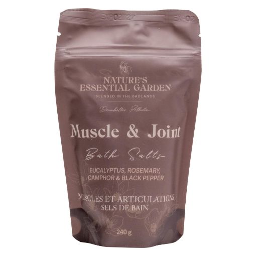 Picture of NATURES ESSENTIAL GARDEN BATH SALT - MUSCLE and  JOINT 240GR
