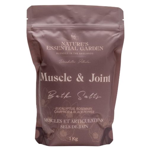 Picture of NATURES ESSENTIAL GARDEN BATH SALT - MUSCLE and JOINT 1000GR